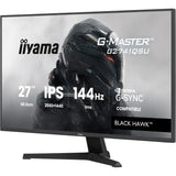 Iiyama g-master black hawk g2741qsu-b1 27 gaming monitor (zwart, 1x displayport, 1x hdmi, 2x usb-a, 144 hz)