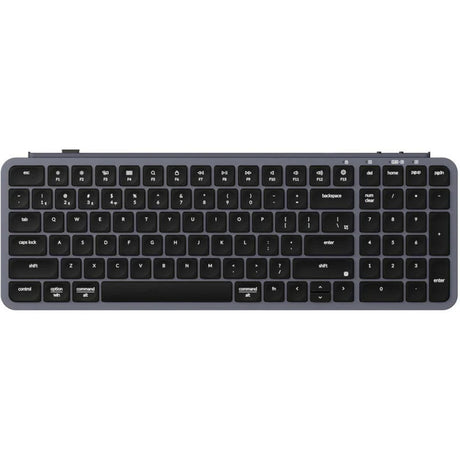 Keychron b2 pro-k1 toetsenbord (grijs, us lay-out (qwerty), scissor switches, 96%, abs keycaps, 2.4 ghz | bluetooth | usb)