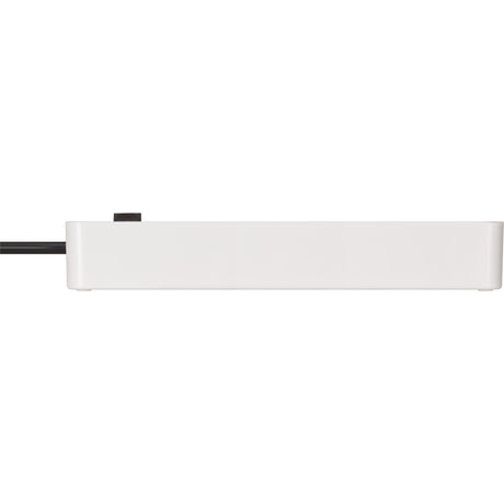 Brennenstuhl ecolor 4-voudige stekkerdoos met 2 usb-laadpoorten (meervoudige stekkerdoos usb c met schakelaar en 1,5m kabel)