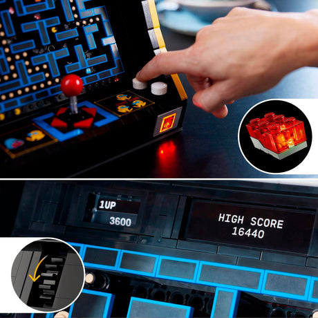 Lego icons - pac-man arcade constructiespeelgoed (10323)