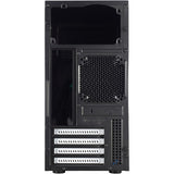 Fractal design core 1100 mini tower behuizing (zwart | 2x usb-a)