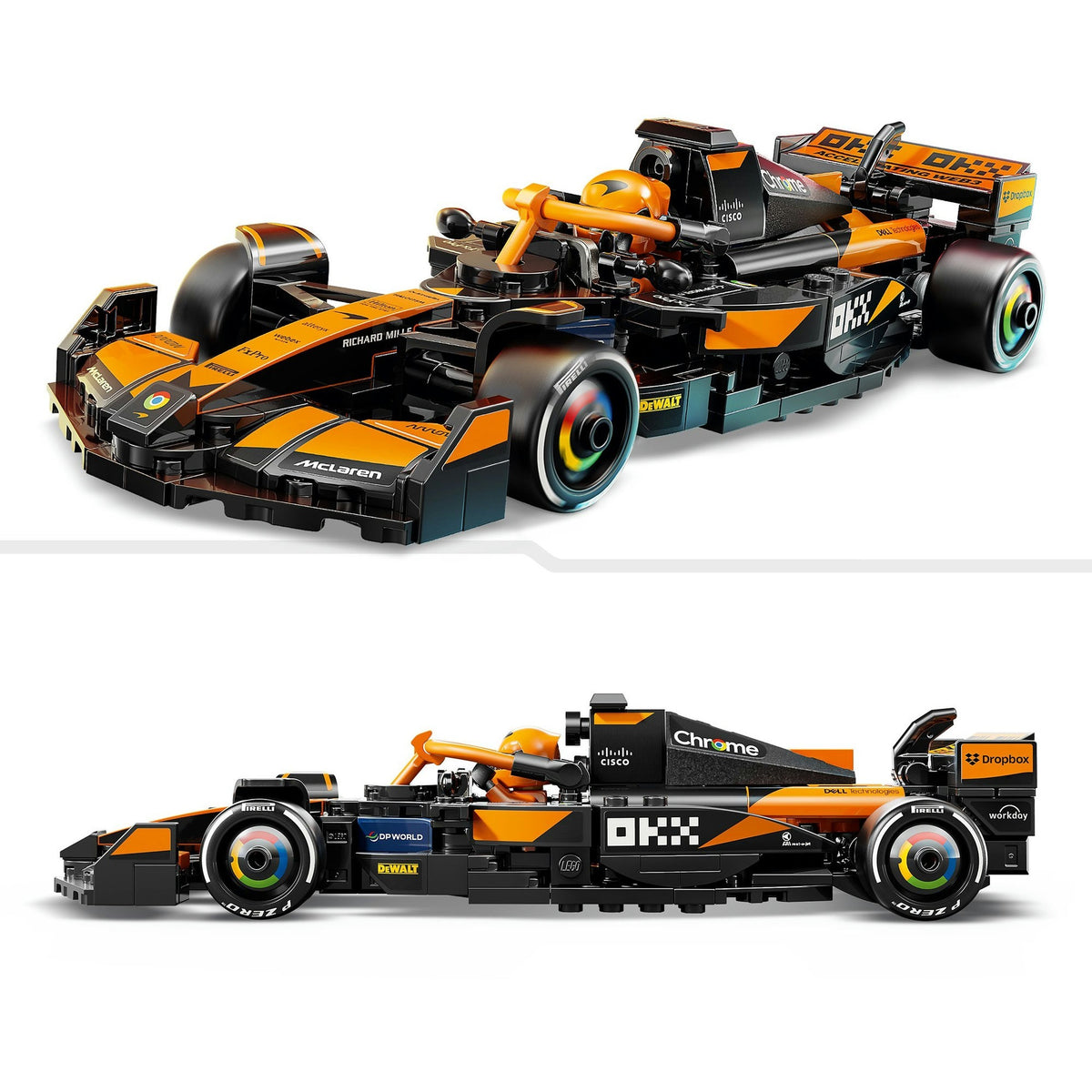 Lego speed champions mclaren f1 team mcl38 racewagen set - 77251