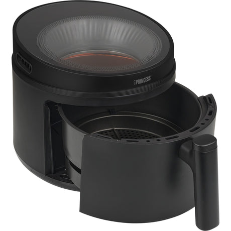 Princess cyclone vision airfryer heteluchtfriteuse (zwart, 5 liter)