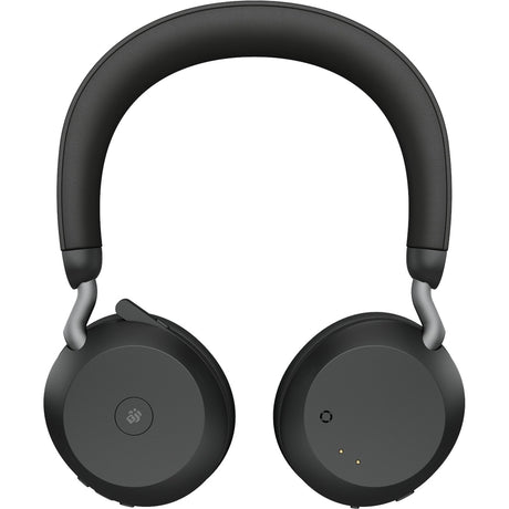 Jabra evolve2 75 on-ear headset (zwart, link380c, microsoft teams)