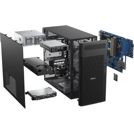 Dell pro max tower t2 (j9jx5) pc-systeem (zwart | core ultra 7 265 | rtx a1000 | 32 gb | 1tb ssd)