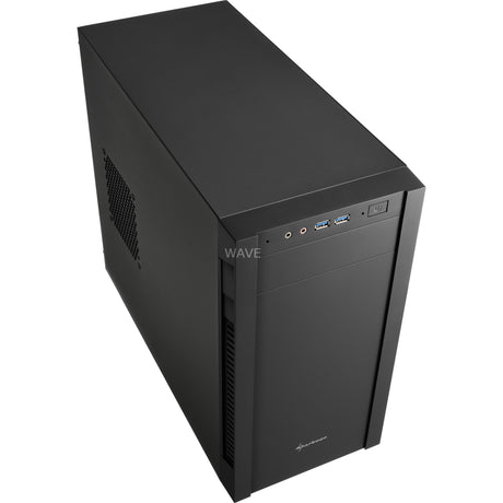 Sharkoon s1000 midi tower behuizing (zwart | 2x usb-a)
