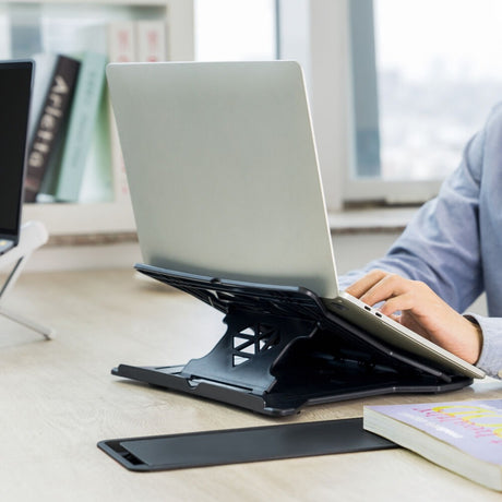 Act connectivity laptopstandaard, inklapbaar, hoogte verstelbaar in 7 standen