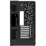 Thermaltake view 390 tg midi tower behuizing (zwart | 2x usb-a | 1x usb-c | tempered glass)