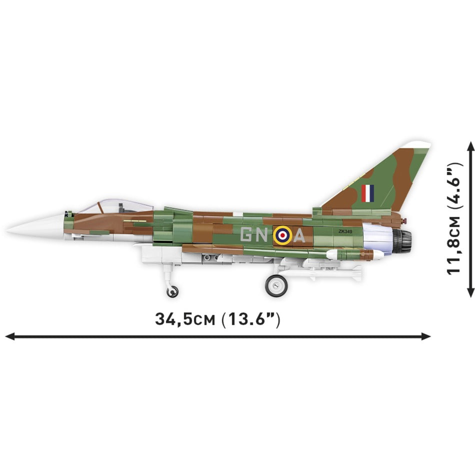Cobi armed forces - eurofighter typhoon fgr4 gina constructiespeelgoed (schaal 1:48)