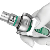 Wera 8100 sc 6 zyklop speed-ratelset, 1 2 -aandrijving gereedschapsset (zwart groen, 28-delig)