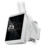 Asus rog strix slc iv 360 argb lcd white edition waterkoeling (wit)