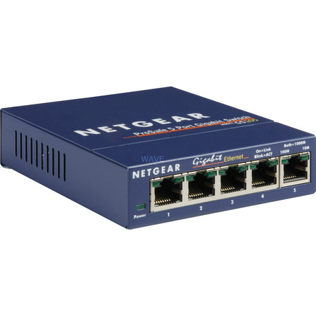 Netgear gs105ge switch (blauw, retail)