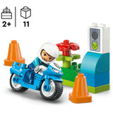 Lego duplo 10471 blauwe politiemotor