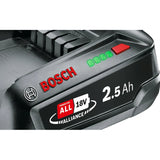 Gardena startkit p4a qc al18v-44 + 1x 2,5ah, accu en oplader