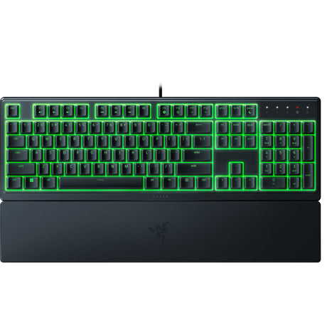 Razer ornata v3 x low profile rgb gaming toetsenbord (zwart, us lay-out (qwerty), membraan, 100%)