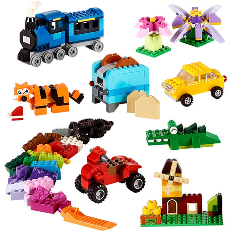 Lego classic - creatieve medium opbergdoos constructiespeelgoed (10696)