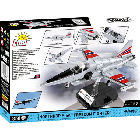Cobi armed forces - northrop f-5a freedom fighter constructiespeelgoed (schaal 1:48)