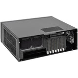 Silverstone sst-gd09b-c htpc behuizing (zwart | 1x usb-a | 1x usb-c)