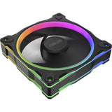 Asus prime mr120 argb fan - triple pack case fans (zwart, 3 stuks, 120 x 120 x 28 mm, 3 stuks)