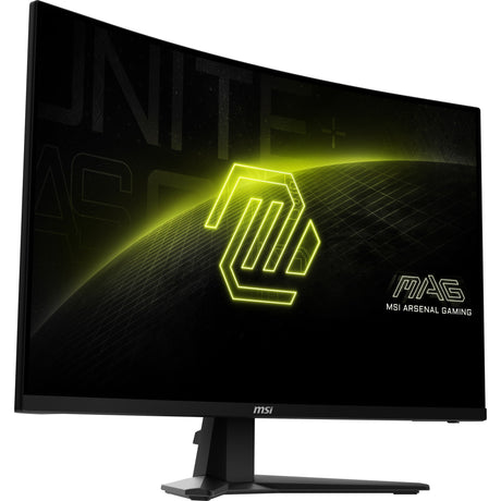 Msi mag 32cq6f 31.5 curved gaming monitor (zwart, 1x displayport, 2x hdmi, 180 hz)