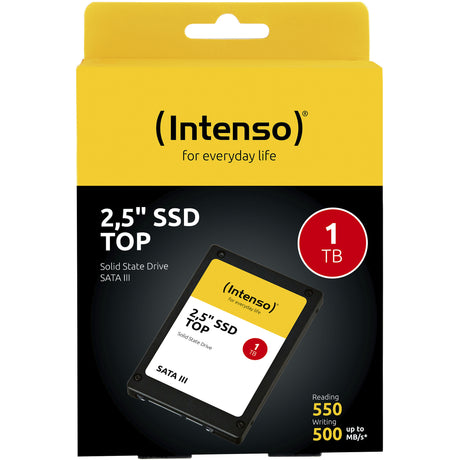 Intenso top performance, 1 tb ssd (zwart, 3812460, sata 600)