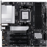 Msi pro b850m-p wifi socket am5 moederbord (zwart zilver, raid, 5gb-lan, wi-fi 7, bt, sound, µatx)