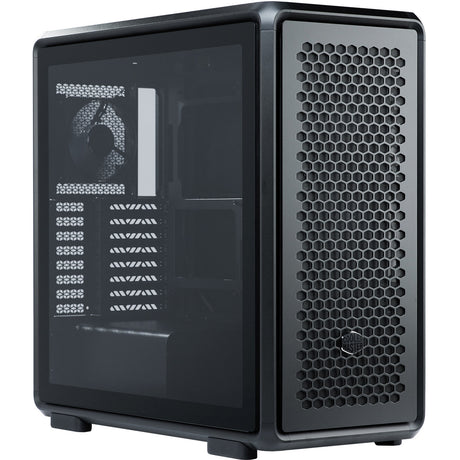 Cooler master masterframe 600 midi tower behuizing (zwart | 2x usb-a | 1x usb-c | tempered glass)