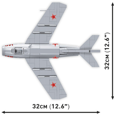 Cobi historical collection - mig-15 fagot constructiespeelgoed (schaal 1:32)