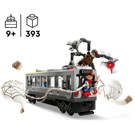 Lego marvel - spider-man vs. doc ock metroscène constructiespeelgoed (76321)