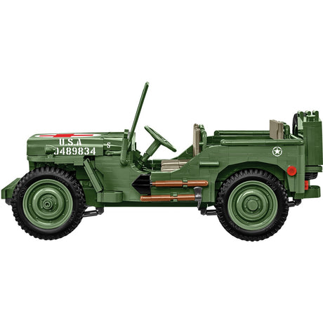Cobi historical collection - willys mb medical constructiespeelgoed (schaal 1:12)