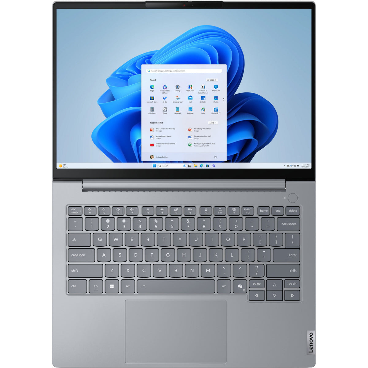 Lenovo thinkbook 14 g8 ial (21sj007mmh) 14 copilot+ laptop (grijs | core ultra 5 225u | intel graphics | 16 gb | 512 gb ssd)