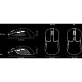 Keychron m3 mini wireless gaming muis (wit, 100 - 26.000 dpi)