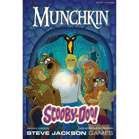 European player network munchkin: scooby-doo kaartspel (engels, 3 - 6 spelers, 60 minuten, vanaf 10 jaar)