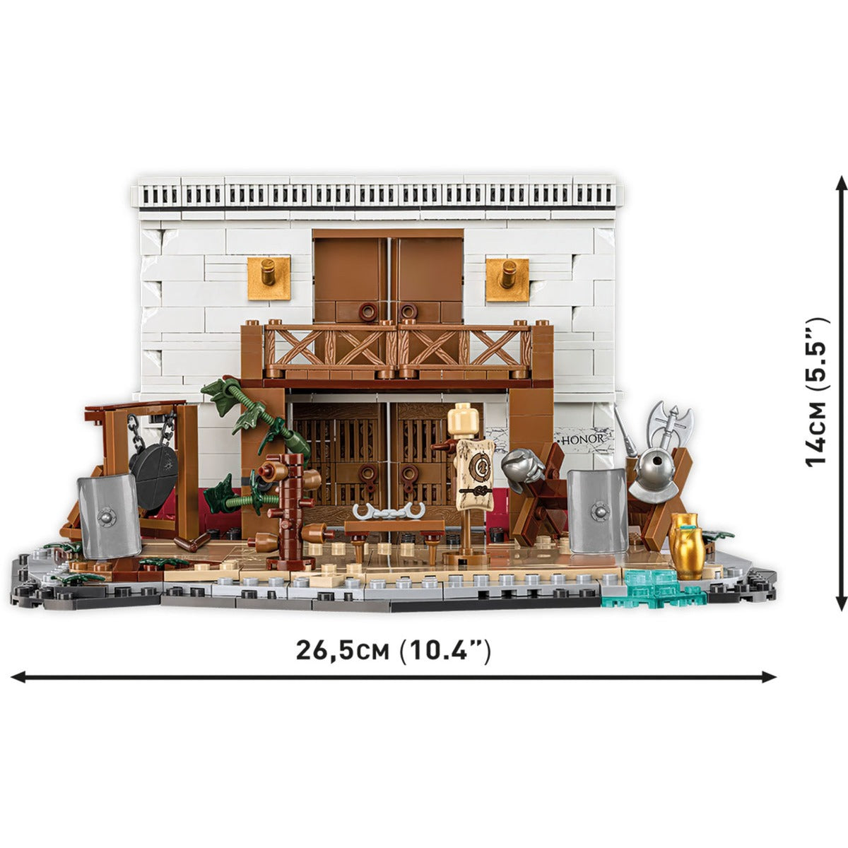Cobi imperium romanum - gladiatorenschool constructiespeelgoed