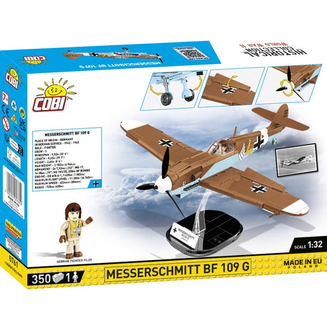 Cobi historical collection - messerschmitt bf 109 g constructiespeelgoed (-5761)
