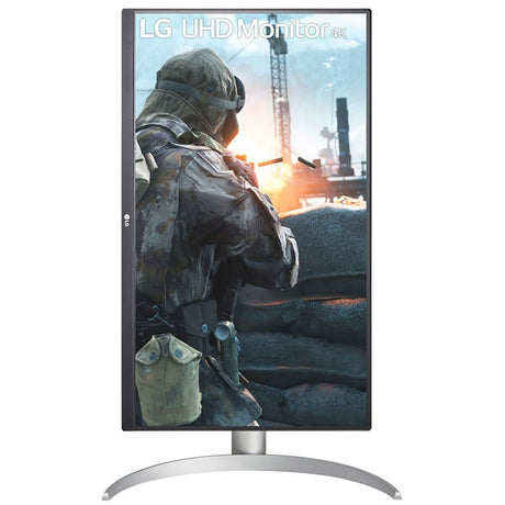 Lg ultrafine 27up650k-w 27 4k ultra hd monitor (wit zilver, 1x displayport, 2x hdmi)