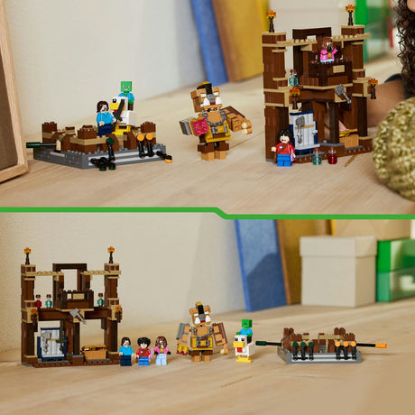 Lego minecraft de arena bij het boslandhuis - 21272