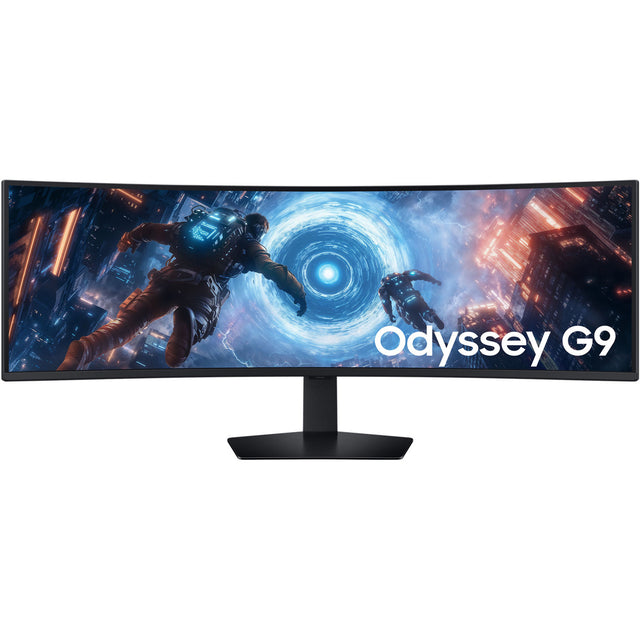 Samsung odyssey g9 s49fg910eu 49 curved ultrawide gaming monitor (zwart, 1x displayport, 2x hdmi, 2x usb-a, 144 hz)