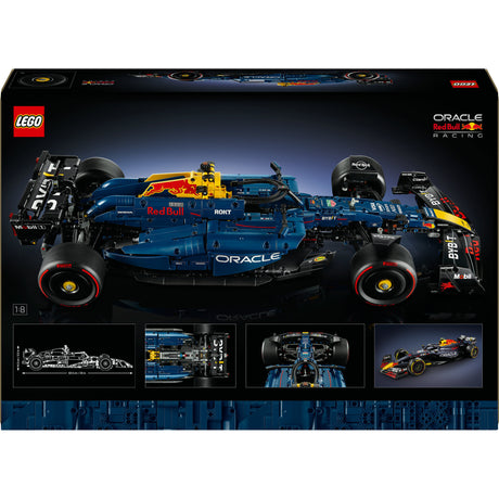 Lego technic oracle red bull racing rb20 f1 auto bouwpakket voor volwassenen 42206