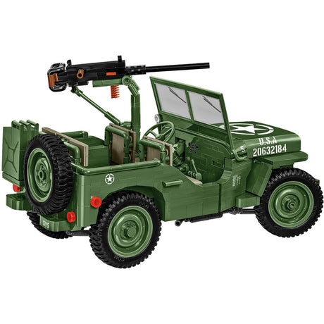 Cobi historical collection - willys mb constructiespeelgoed (schaal 1:12)