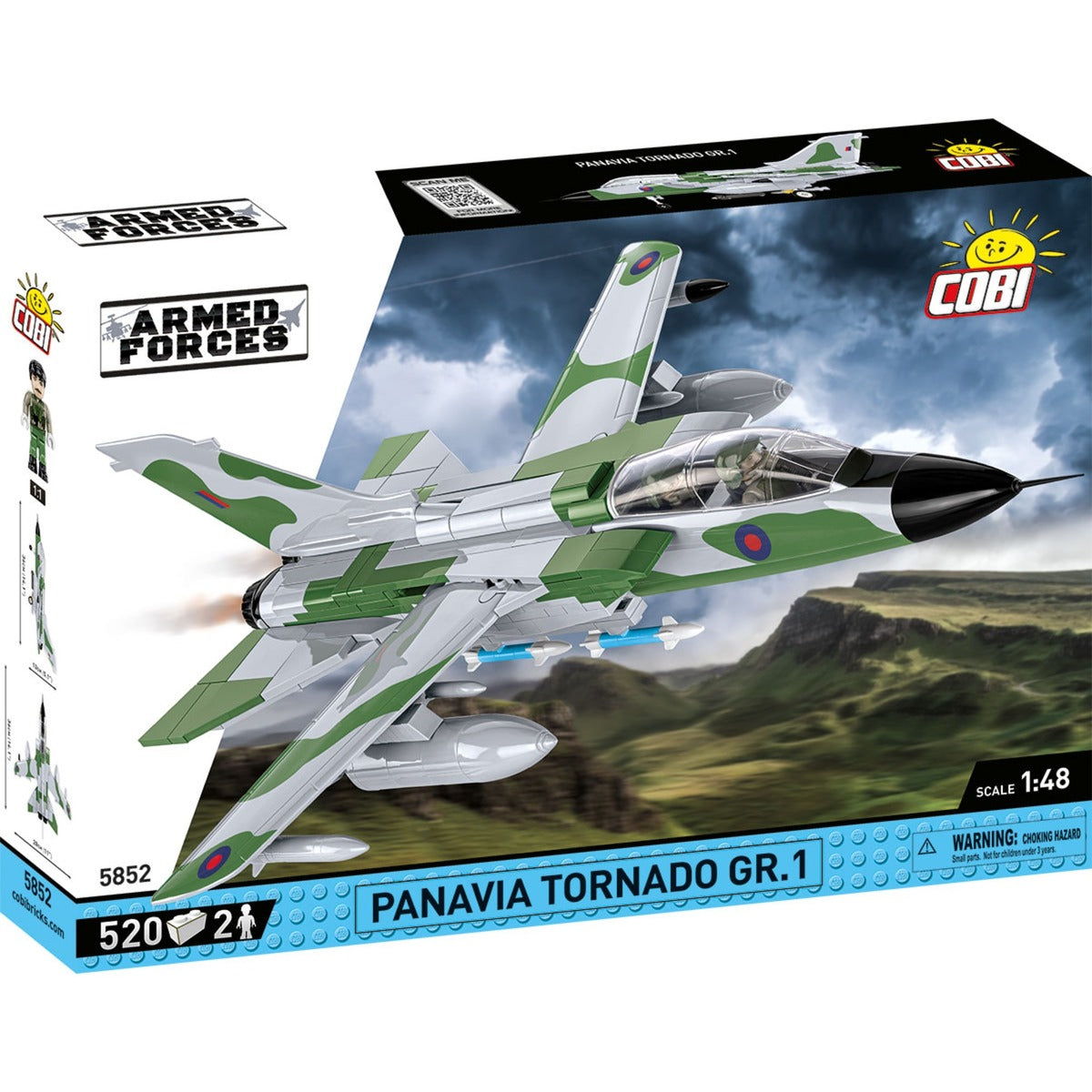 Cobi armed forces - panavia tornado gr.1 constructiespeelgoed (schaal 1:48)