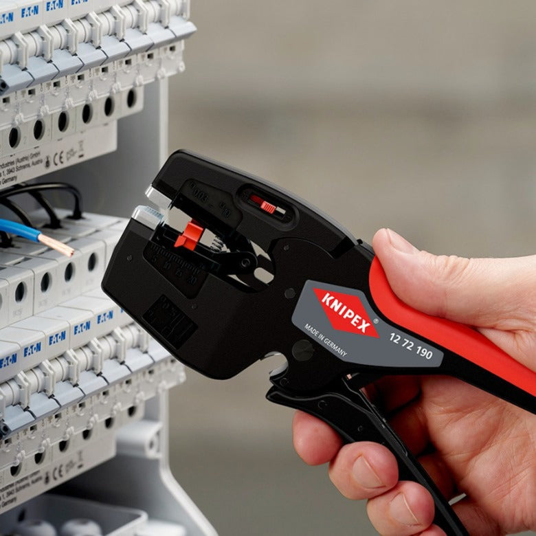 Knipex nexstrip 12 72 190 krimptang 0.03 tot 10 mm²