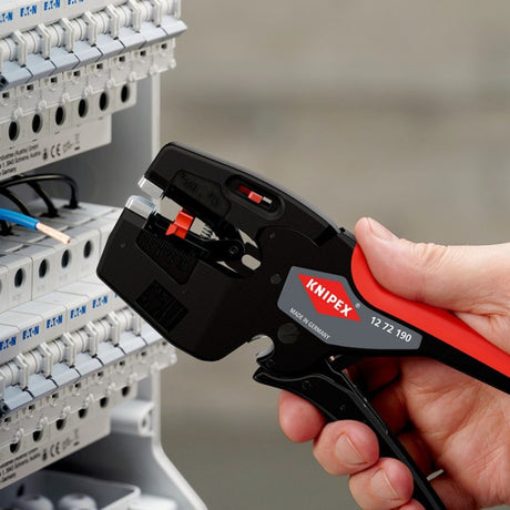 Knipex nexstrip 12 72 190 krimptang 0.03 tot 10 mm²