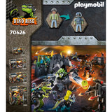 Playmobil dino rise - saichania: verdediging van de vechtersbazen constructiespeelgoed (70626)