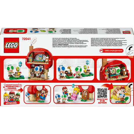Lego ® super mario™ toads huisfeestje, speelgoed - 72041