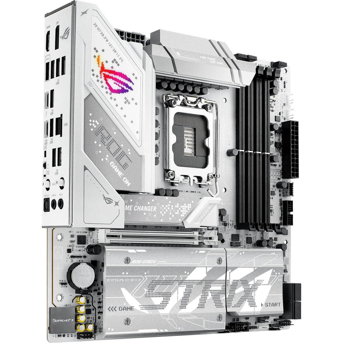 Asus rog strix b860-g gaming wifi socket 1851 moederbord (raid, 2.5 gb-lan, wi-fi 7, bt, sound, µatx)