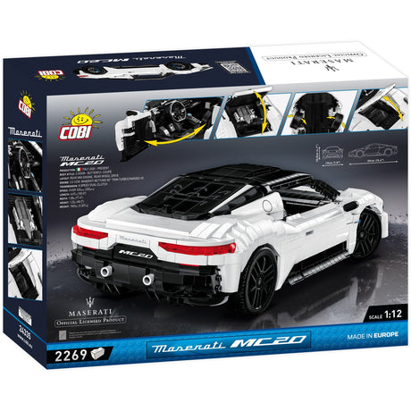 Cobi maserati mc20 constructiespeelgoed (schaal 1:12)