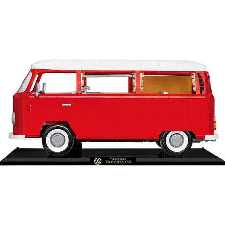 Cobi volkswagen t2a camper van - executive edition constructiespeelgoed (schaal 1:12)