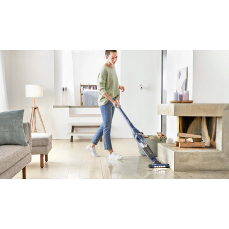 Bosch serie 4 draadloze steelstofzuiger flexxo gen2 28vmax (donkerblauw, 2 in 1)
