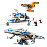 Lego star wars - new republic e-wing vs. shin hati's starfighter constructiespeelgoed (75364)